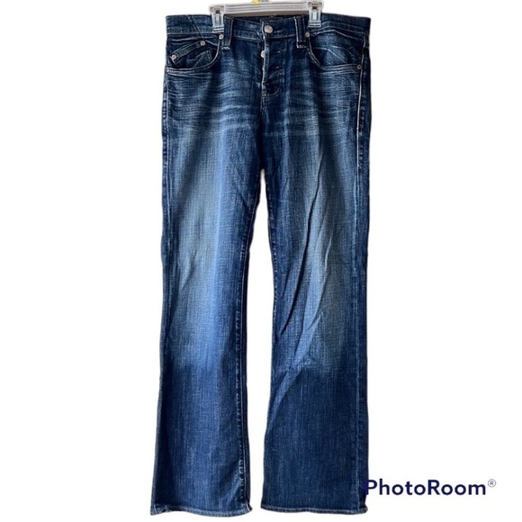 ROCK & REPUBLIC Henlee Relaxed Straight Jeans Size 34 - Picture 1 of 13